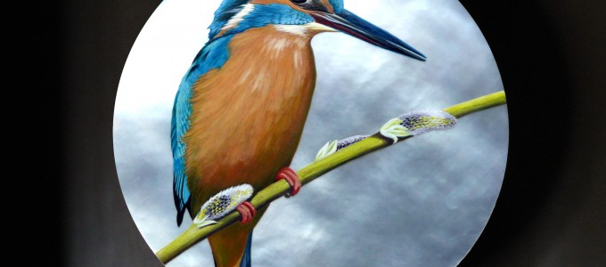 miniature sur cadran micro-peinture